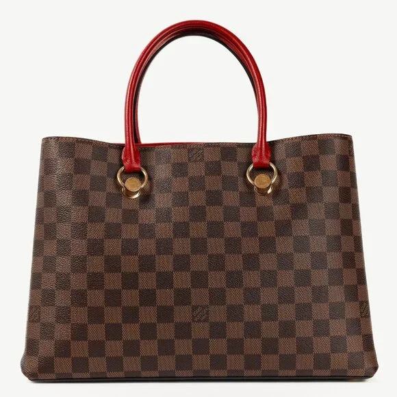 Louis Vuitton Riverside Damier Ebene Lie de Vin Tote - Picture 4 of 16